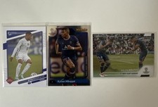 Kylian Mbappe 3 Soccer Card Lot