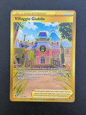 Carta Pokemon VILLAGGIO GIUBILIO 212/189 Gold Lucentezza Siderale Rara ITA NM