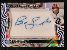 2024 Panini Illusion Rookie Endorsements Ben Sinnott RC #RE-BST Auto Blue /49