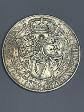 1901 Queen Victoria One Florin Silver (.925) Coin