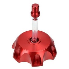 CNC Aluminum Gas Fuel Tank Cap With Breather Valve for 50cc 70cc 90cc Red