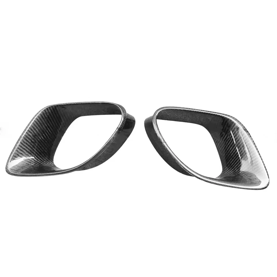 Guardabarros de ventilación lateral de fibra de carbono para Porsche 986 Boxster 2 puertas 1996-2004 Foto 3 de 4