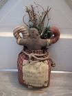 Primitive RARE Honey & Me Gingerbread Ssck