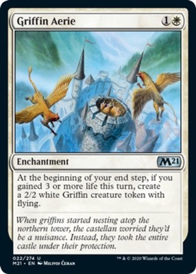 Griffin Aerie Core Set 2021 Lightly Played, English