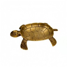 schildkr&ouml;tenschale messing goldene schmuckschale gl&auml;nende oberfl&auml;che