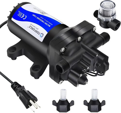 #ad Fresh Water Pump 5.5GPM Pressure Increase Booster Pump 75 PSI Transfer Pump 110V $78.99