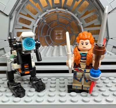 LEGO Horizon Forbidden West Aloy hfw001 + Watcher hfw002 - aus Set 76989