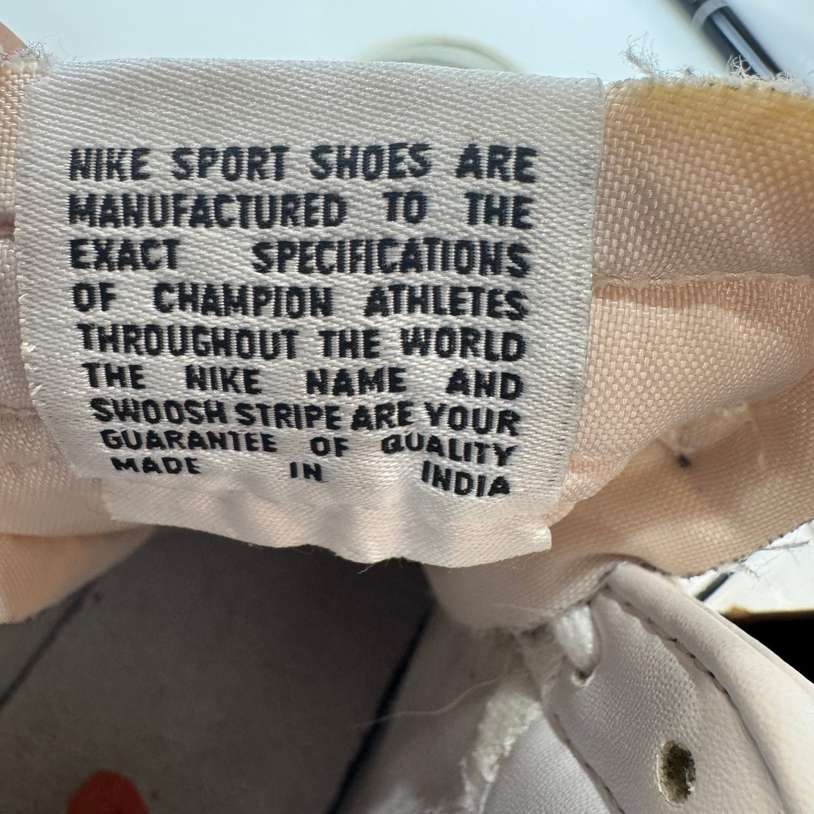 Nike Blazer Mid '77 Vintage Men's 10.5 White Black Leather Retro Sneaker thumbnail 9