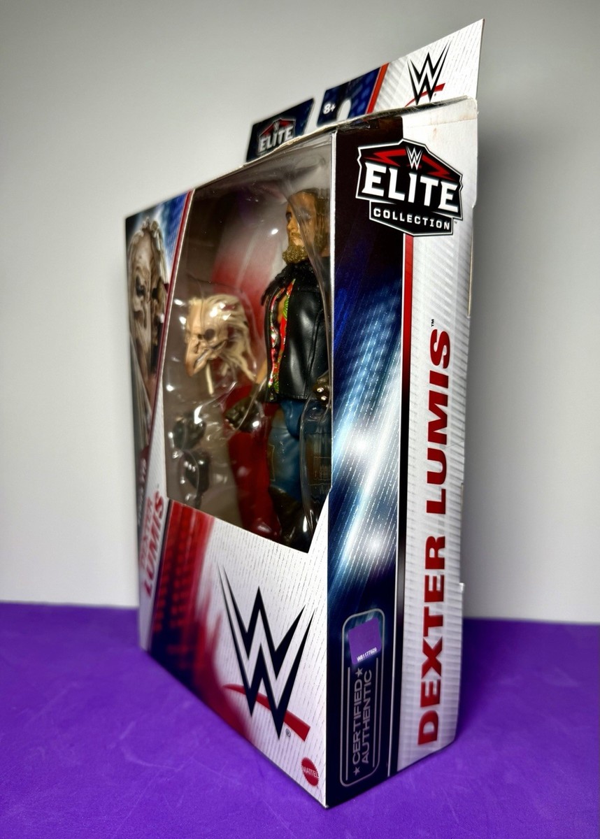 Mattel WWE Elite Figurine et accessoires, série #119, 15,2 cm de collection Dexter Lumis avec 25 points d'articulation et mains interchangeables