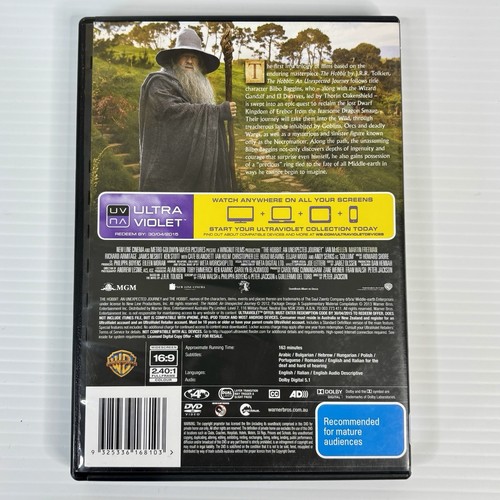 The Lord Of The Rings And The Hobbit Trilogy DVD R4 PAL Tracked Postage - Picture 13 of 20