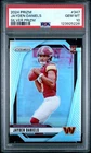 123925226 Jayden Daniels 2024 Panini Prizm #347 Silver Rookie RC PSA 10