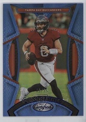 2023 Certified Mirror Blue 3/75 Baker Mayfield #23 00gy