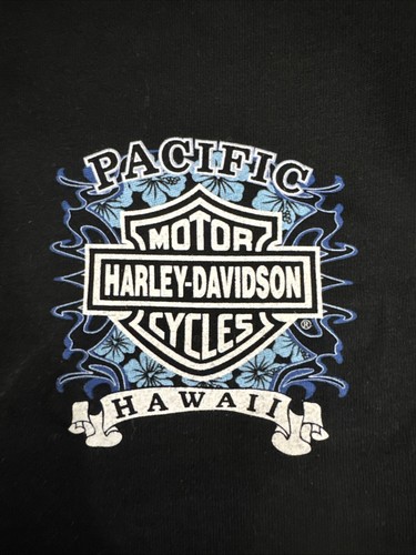 T-shirt manica lunga vintage Pacific Harley Davidson of Hawaii GRANDE 🔥NUOVA CON ETICHETTE🔥 - Foto 2 di 9