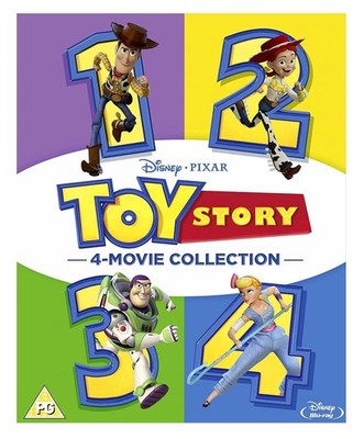 TOY STORY 4-Movie Collection [Blu-ray] Complete Disney Pixar