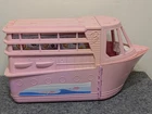 Vintage 2002 Mattel Barbie Cruise Ship Yacht Big 23" Toy, Tested - Not Complete