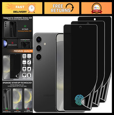 3-Pack Privacy Screen Protector for Samsung Galaxy S24 - Anti-Spy TPU Film, 6.2"