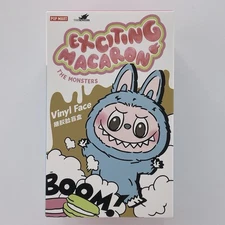 USA Authentic POPMART Labubu The Monsters Exciting Macaron (Blind Box) QR Code