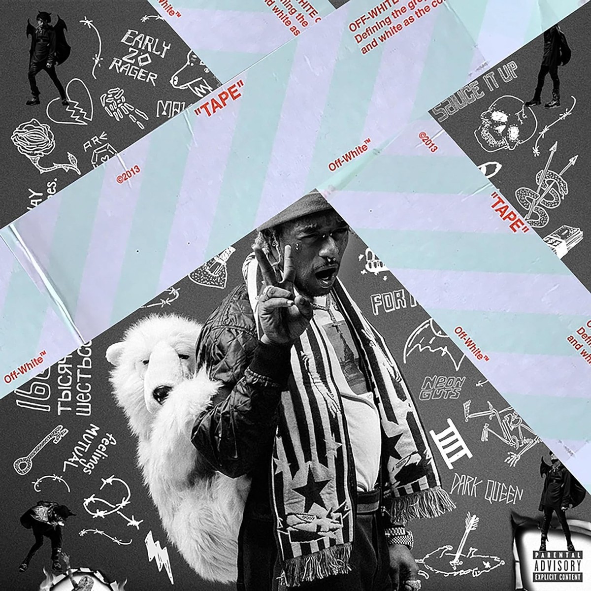 Lil Uzi Vert – Luv Is Rage 2 (DELUXE COLOR 2xLP new sealed vinyl