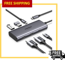 UGREEN Revodok 206 6-in-1 USB C Docking Stati...
