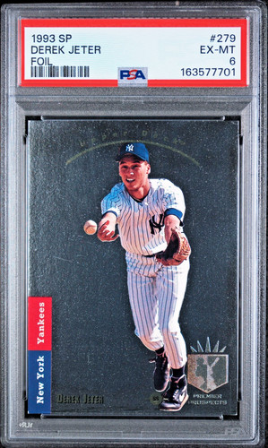 Derek Jeter [Foil] #279 1993 SP card