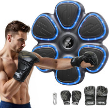 Music Boxing Machine Boxmaschine mit Musik Licht Box Maschine mit 2 Paar Boxhand