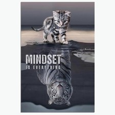 Inspirational Quotes Poster, Mindset Is Everything Poster