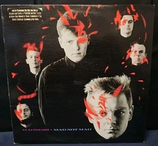 MADNESS - MAD NOT MAD LP 1985 GEFFEN RECORDS PROMO STAMP VINYL RECORD 