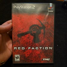 Red Faction PS2 PlayStation 2 Complete CIB Black Label