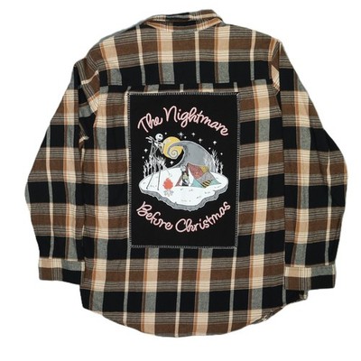 Disney Our Universe Nightmare Before Christmas Flannel 2XL Jack Skellington