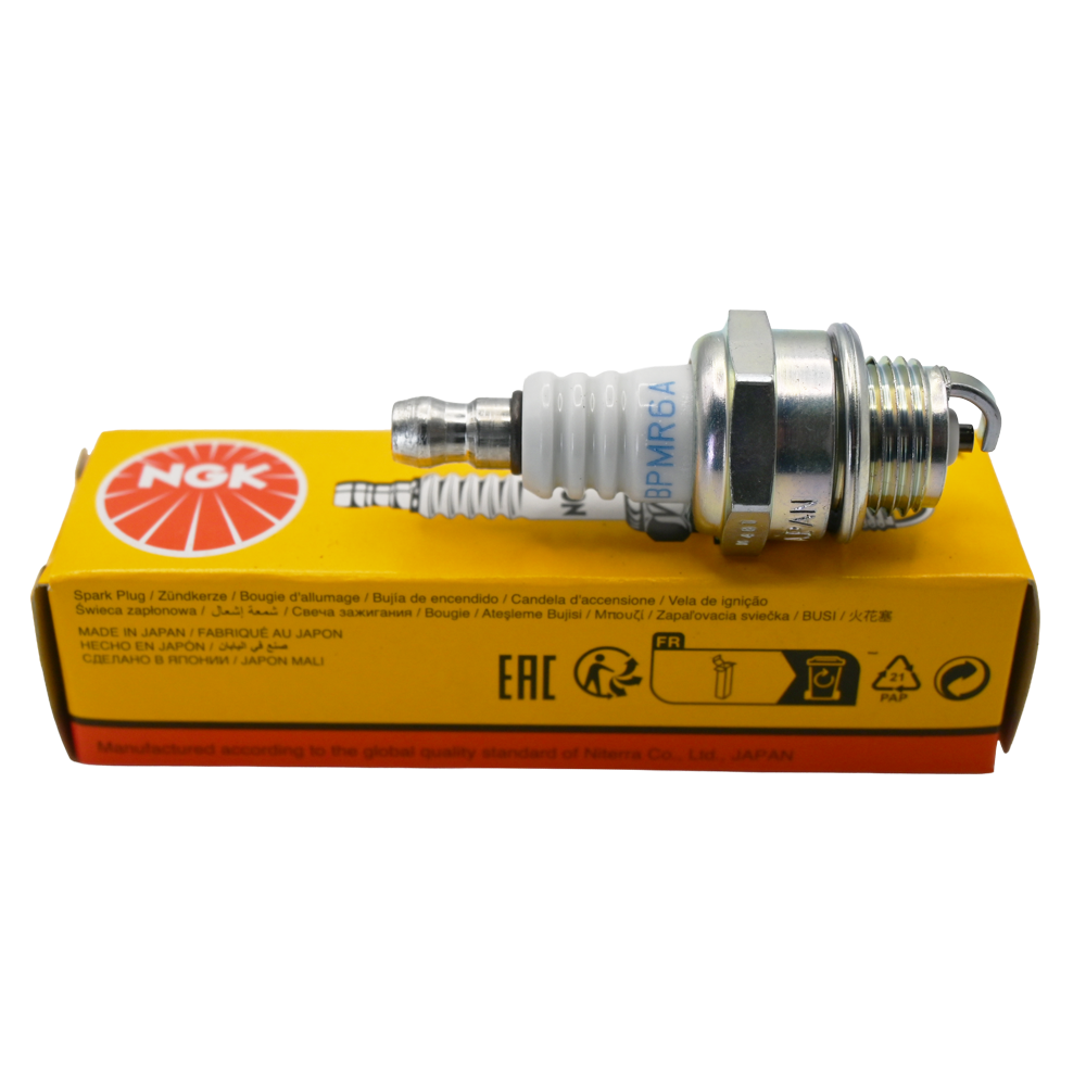 NGK BPMR6A Spark Plug Code 6726 Equivalent To Bosch WSR6F Champion