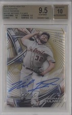 2016 Topps High Tek Gold Rainbow 46/50 Michael Fulmer BGS 9.5 GEM MINT Auto i4z