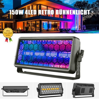 180W LED Wall Washer Lichtleiste RGB DMX DJ Partylicht Bar Bühnenbeleuchtung 