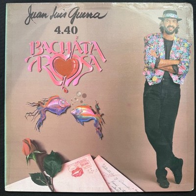 Juan Luis Guerra 4.40    Bachata Rosa NEAR MINT!  BILIRRUBINA COMO ABEJA AL 