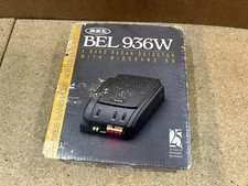 BEL 936W Wideband Radar Detector with Laser 3 Band Vintage C58
