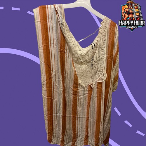 Mix It Poncho Tessa Stripe JCPenney One Size Brand New - Picture 4 of 4