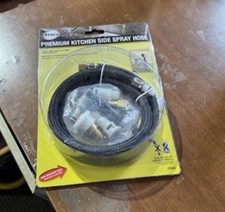 Danco 10340 Premium Kitchen Side Spray Hose Black Quick Connect Delta Sink Kit