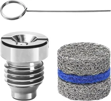 3 Pieces 1.1 mm Orifice Foam Cannon Nozzle and Maker Meshes Kit 1PACK 