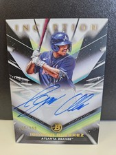 2023 Bowman Inception Ignacio Nacho Alvarez Auto #/399 Braves