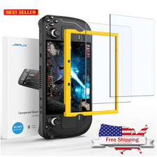 JSAUX 2-Pack Screen Protector for Steam Deck, Ultra HD Glass Protector 9H