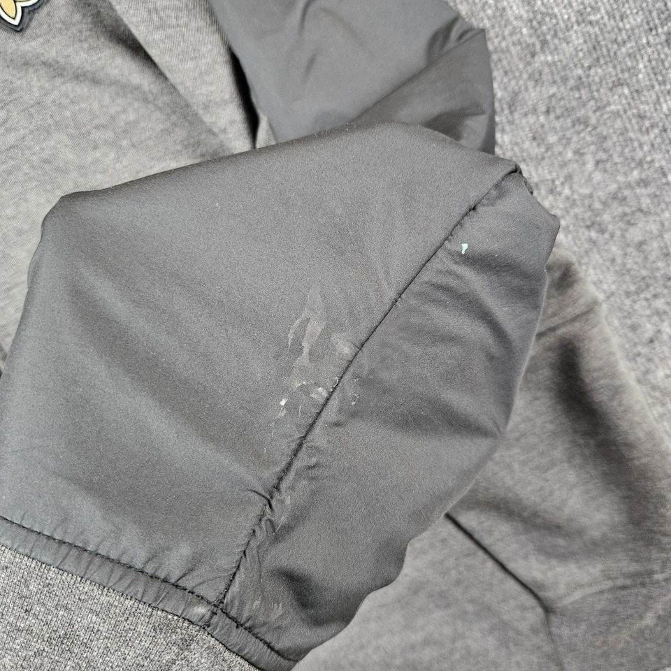 New Orleans Saints Nike On Field Chaqueta Para Hombres XXL NFL Gris Cremallera Completa Sudadera con Capucha Tejida Foto 4 de 4