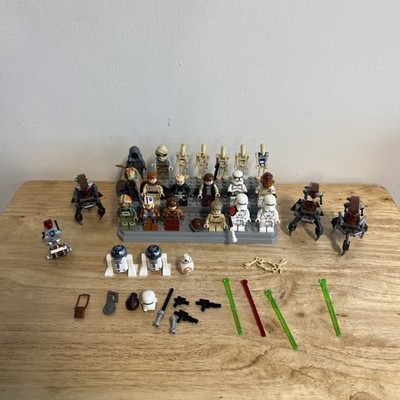 Lego Star Wars Minifiguren Sammlung Restposten Konvolut guter Zustand teils selten
