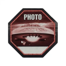 Boston 2003 Corporate America Concert Tour Photo Backstage Pass