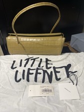 Little Liffner Pencil Case Tan Crock Bag RRP £345