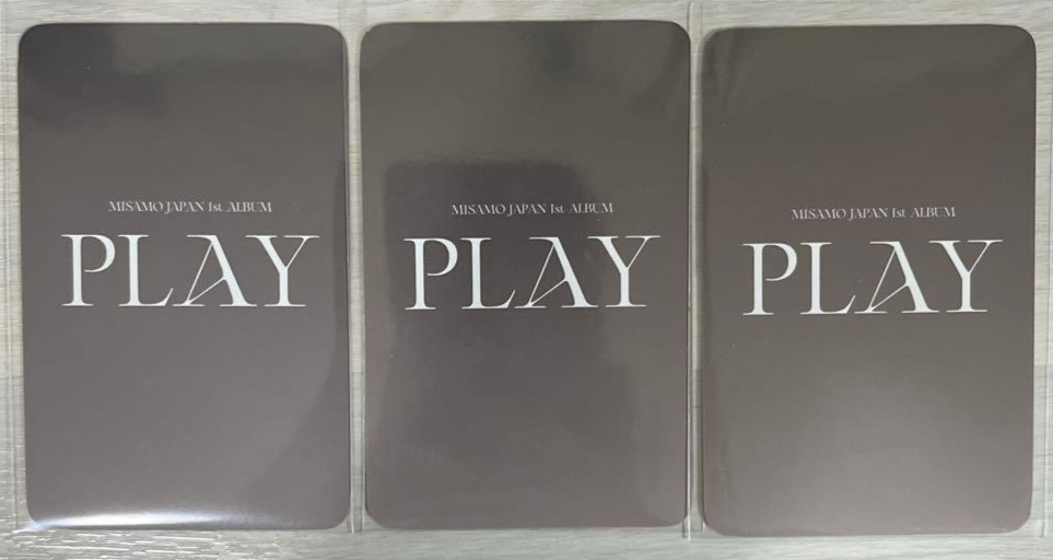 MISAMO PLAY withmuu WITHMUU Store benefits Official Photo card | eBay