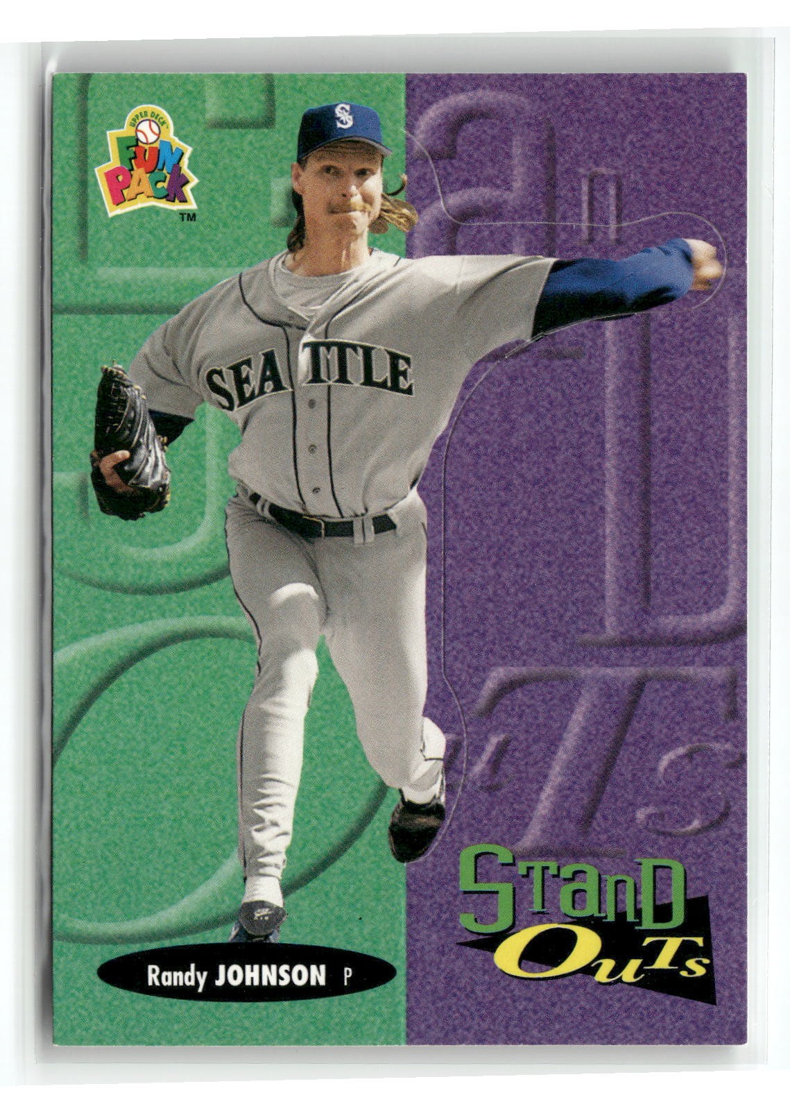 1994 Upper Deck Fun Pack #175 Randy Johnson Seattle Mariners
