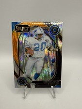 2024 Panini Select - Club Level Barry Sanders #208 Black & Orange Shock Prizm