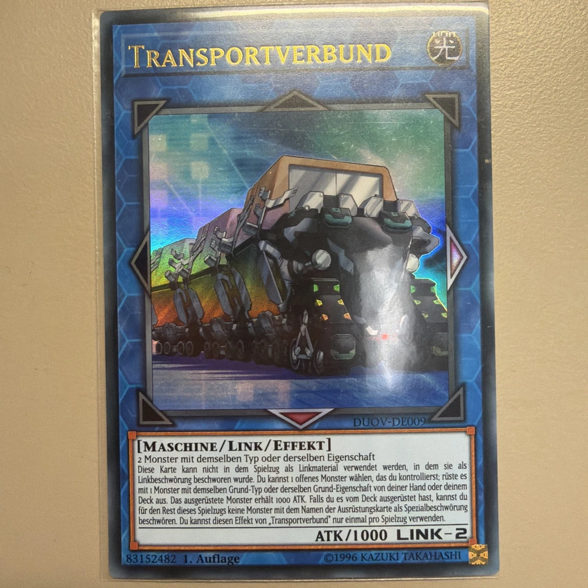 Yu-Gi-Oh! Carta Metallica TCG LDK2-DEJ41 Drago Rosso - Ultra Rare In Tedesco, Edizione Legendary Decks 2