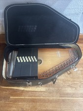 Oscar Schmidt Autoharp Model 21 C/R 21 Chor Harp Instrument w/ Case
