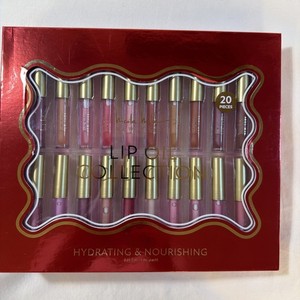 Nicole Miller New York Lip Oil Set 20 Pc Assorted Hydrating NEW 