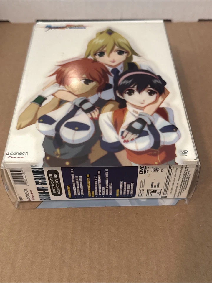 Burn-Up Scramble DVD Limited Edition DVD Box Set Anime 3 Volumes RARE OOP - Image 2 of 4